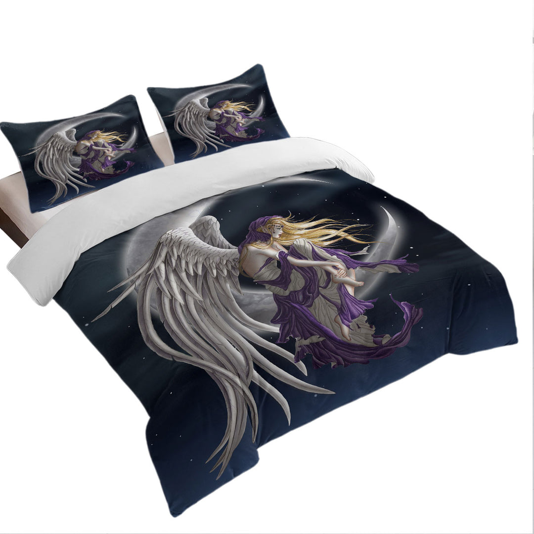 Touching Fantasy Art the Moon Dreamer Fairy Oversized King Duvet Cover