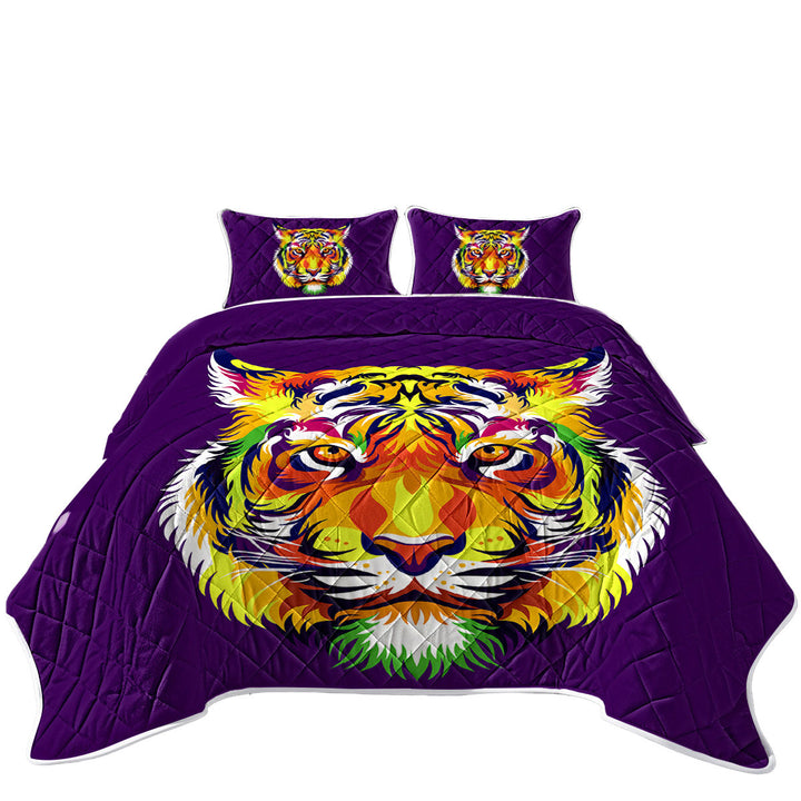 Tough Tiger Head Quilts