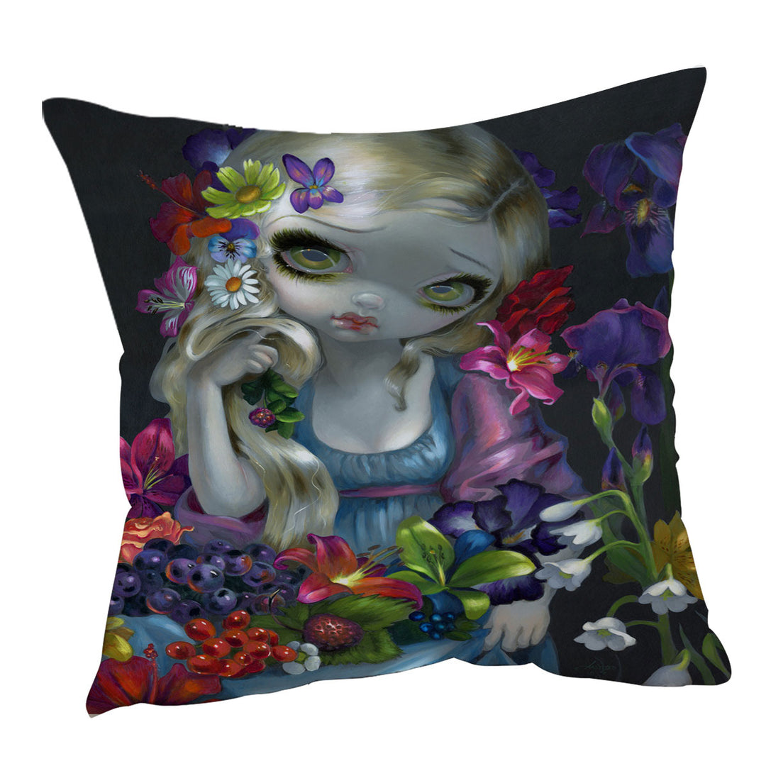 Unique Cushion Covers Maiden Flora the Goddess of Flowers