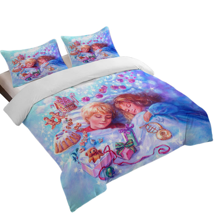 Vintage Fairytales Art Painting Sweet Candy Dreams Coverlets