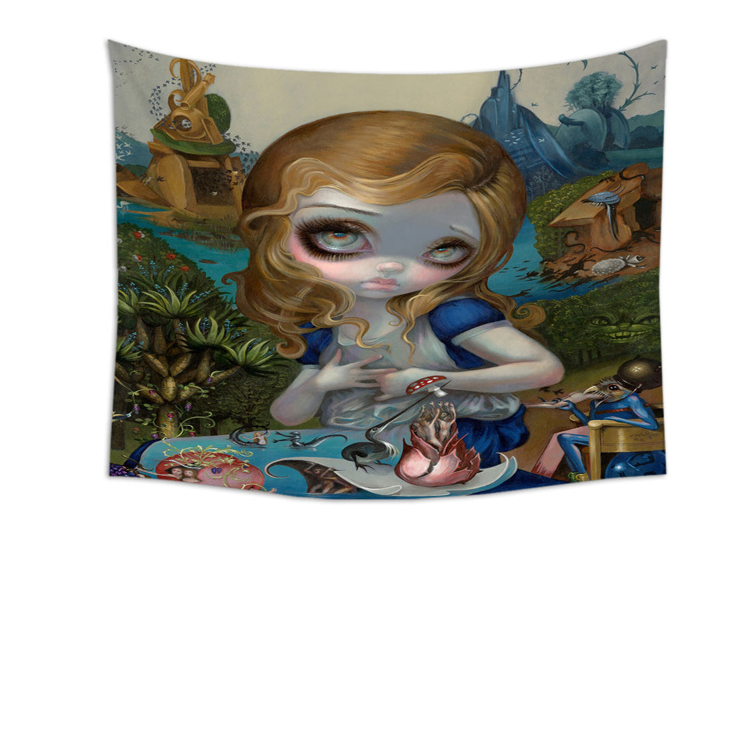 Wall Decor of Alice in the Garden of Earthly Delights Tapestry