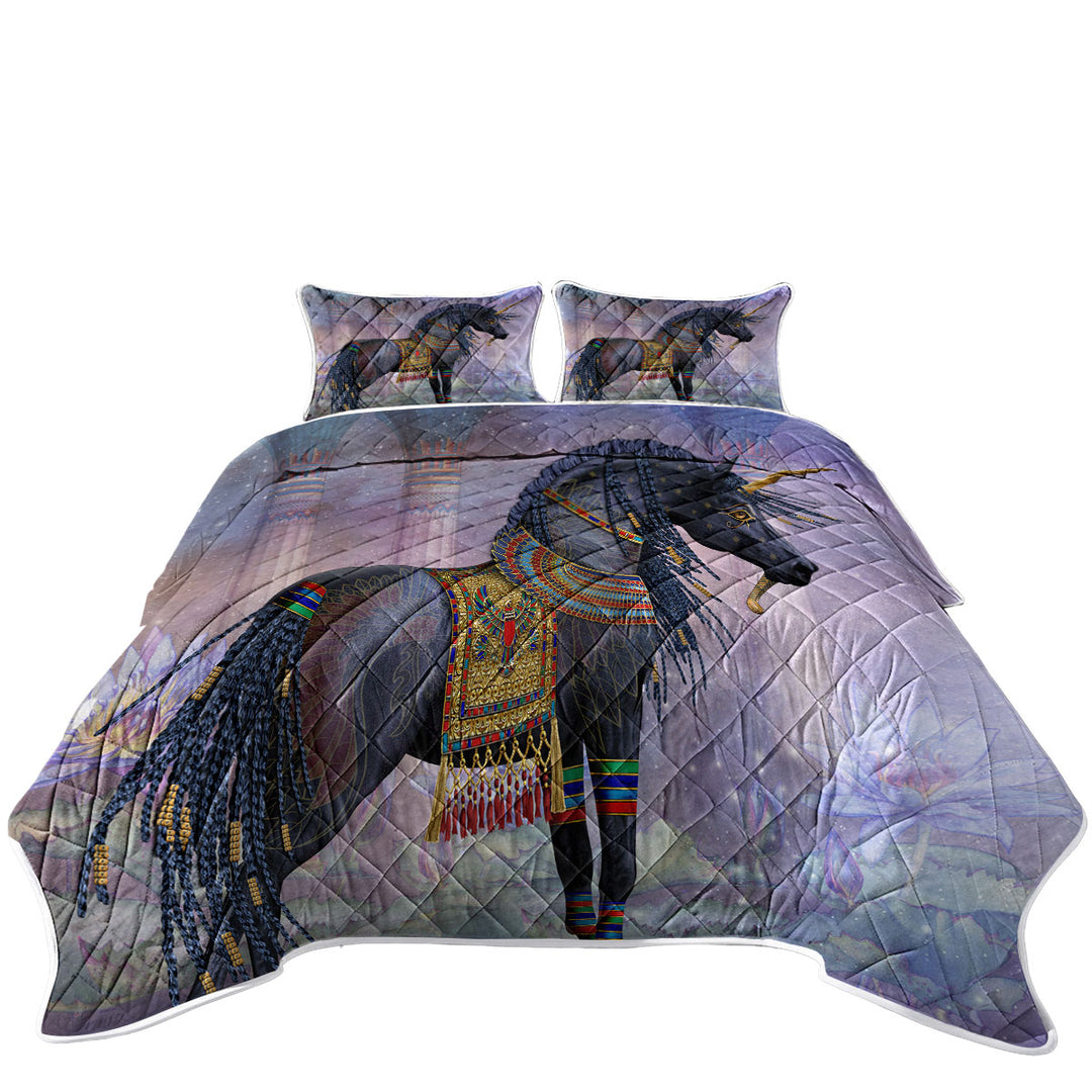 Water Lilies Black Horse Quilts