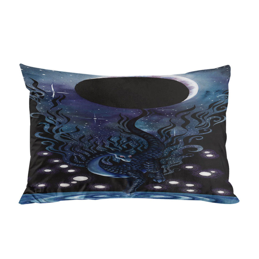 Waters of Imagination Cool Fantasy Art Dragon Pillowcase