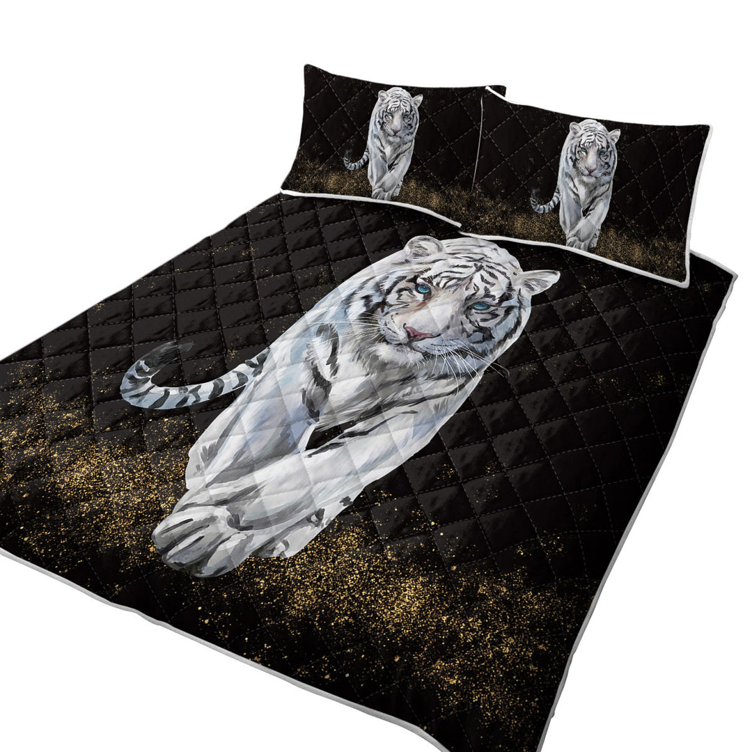 White Tiger Coverlet