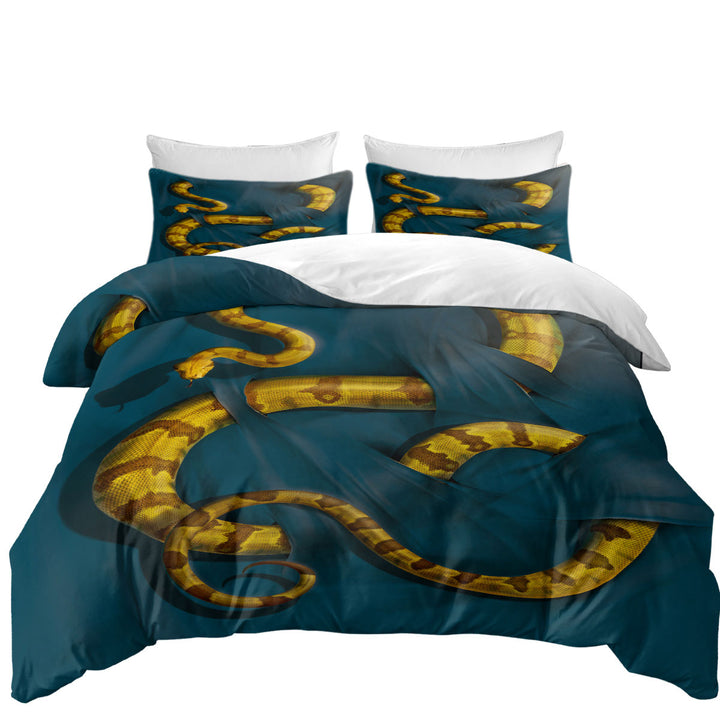 Wild Animal Art Boa Constrictor Snake King Size Duvet Cover