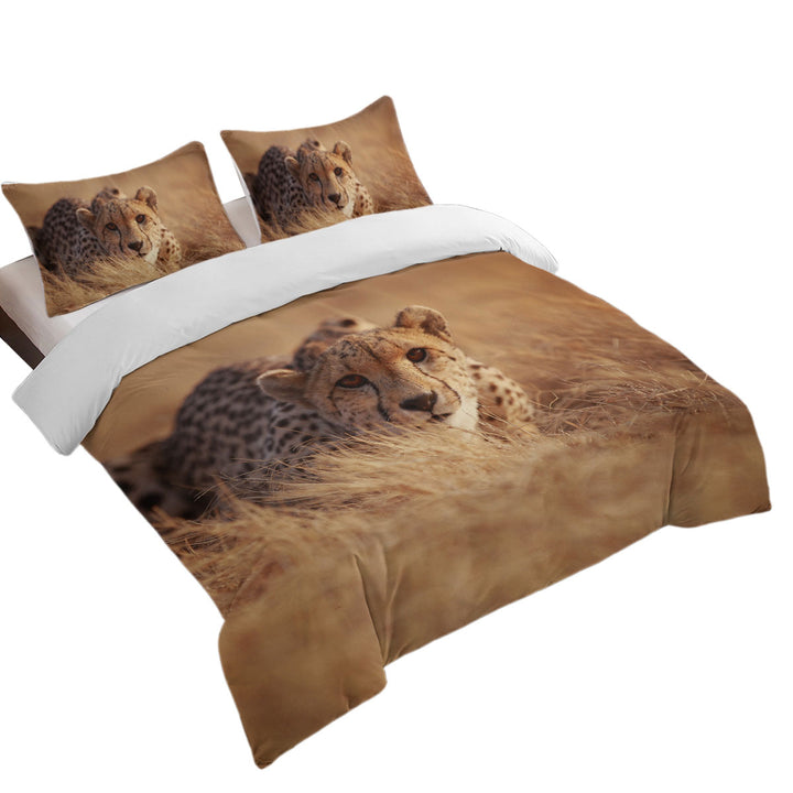 Wild Cheetah King Size Duvet Cover