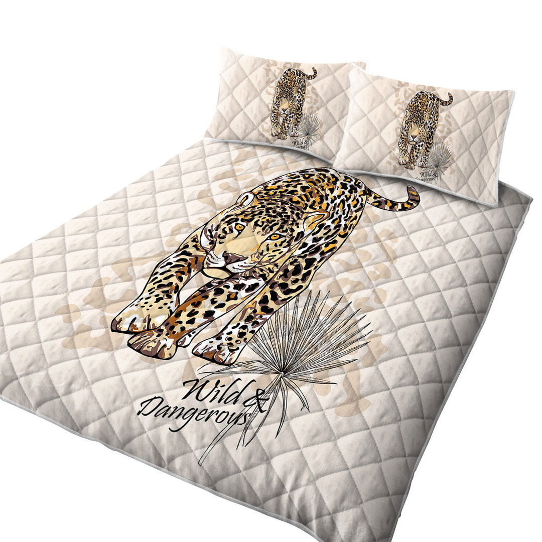 Wild and Dangerous Cool Cheetah Coverlets