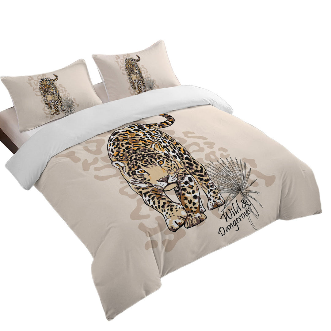 Wild and Dangerous Cool Cheetah Duvet Cover