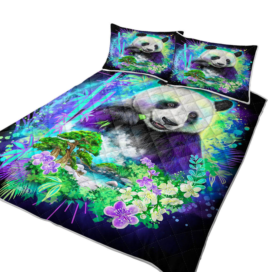 Wildlife Art Nature Panda Spirit Quilts