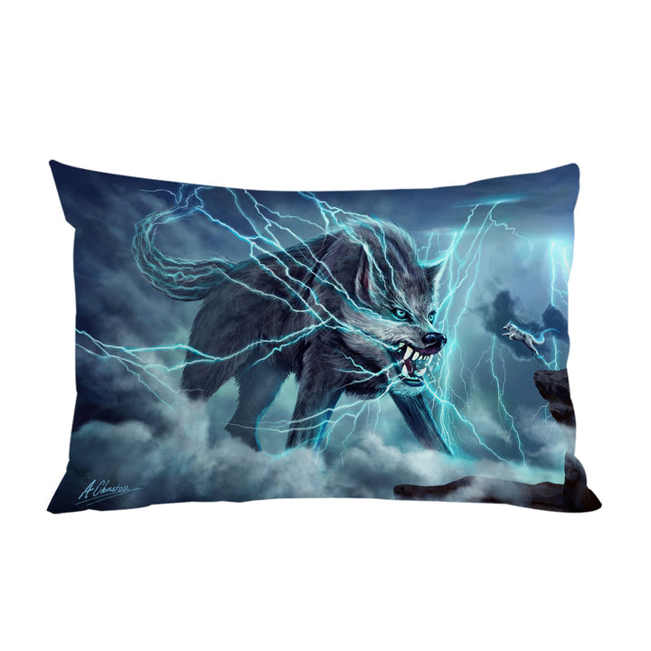 Wildlife Fiction Art Beast Wolf Pillowcase