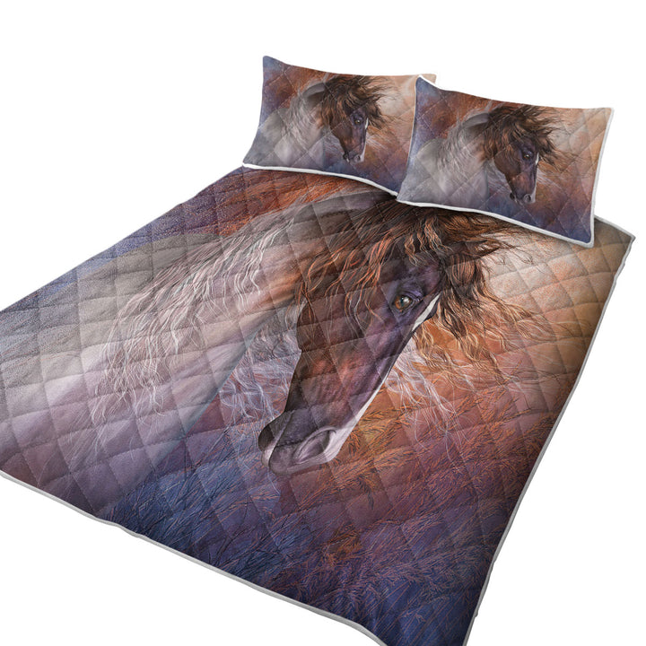 Wind Stalker Beautiful Wild Horse Quilts