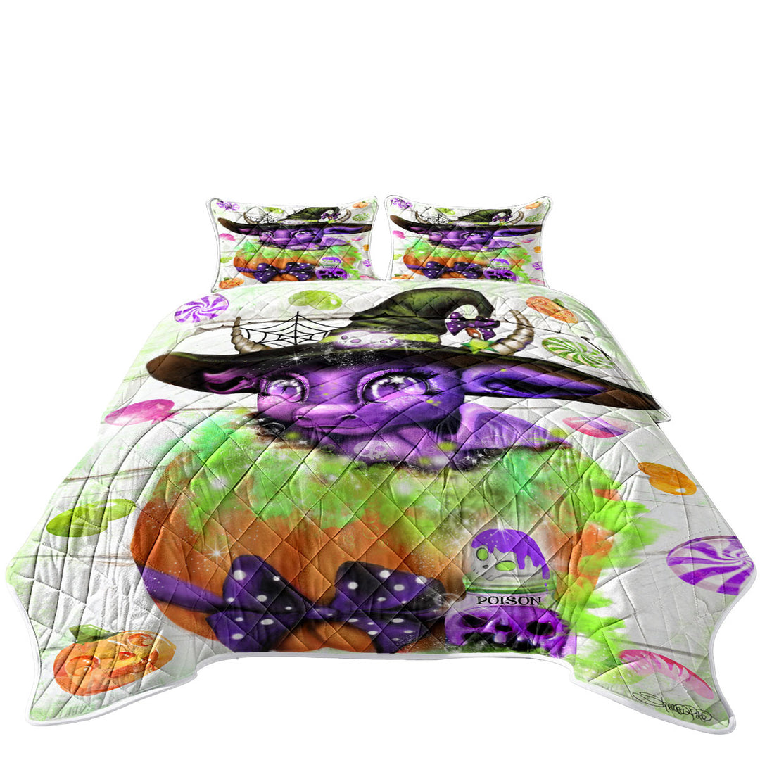 Witchy Halloween Lil Dragon Quilts