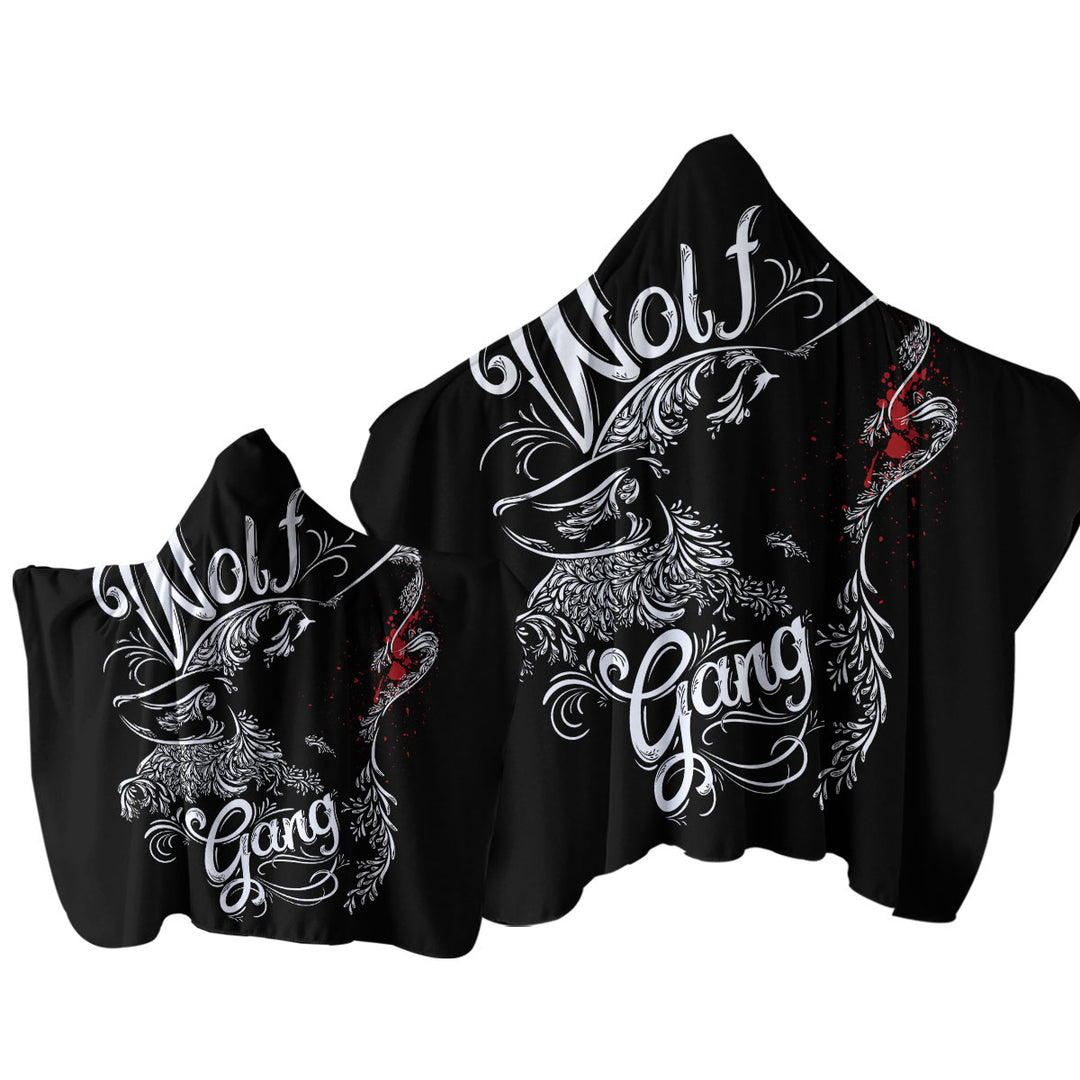 Wolf Gang Towel with Hood