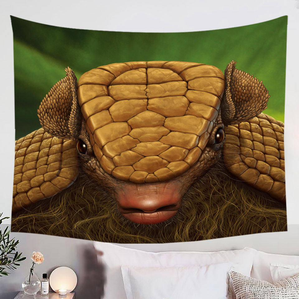 Animal-Art-Portrait-Armadillo-Tapestry