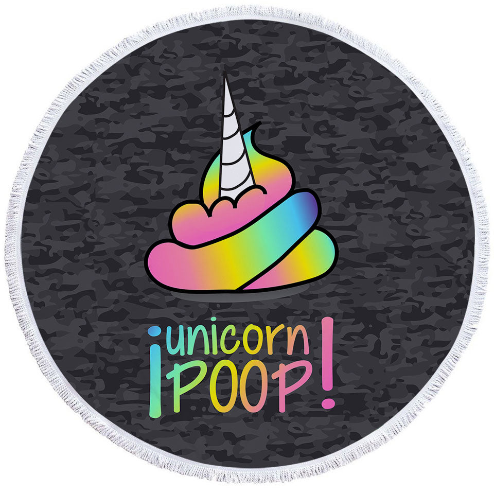 Best Funny Beach Towels Near Me Unicorn Poop