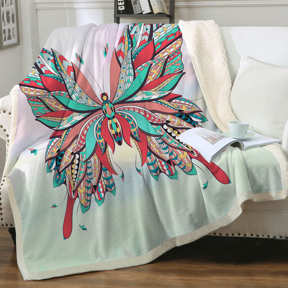 Butterfly Throw Blanket