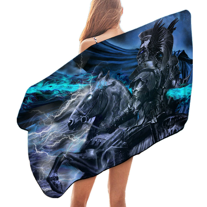 Cool Pool Towels Black Knight the Storm King Microfiber Beach Towel