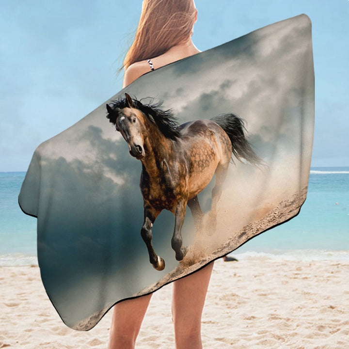 Free Spirit Running Horse Towel