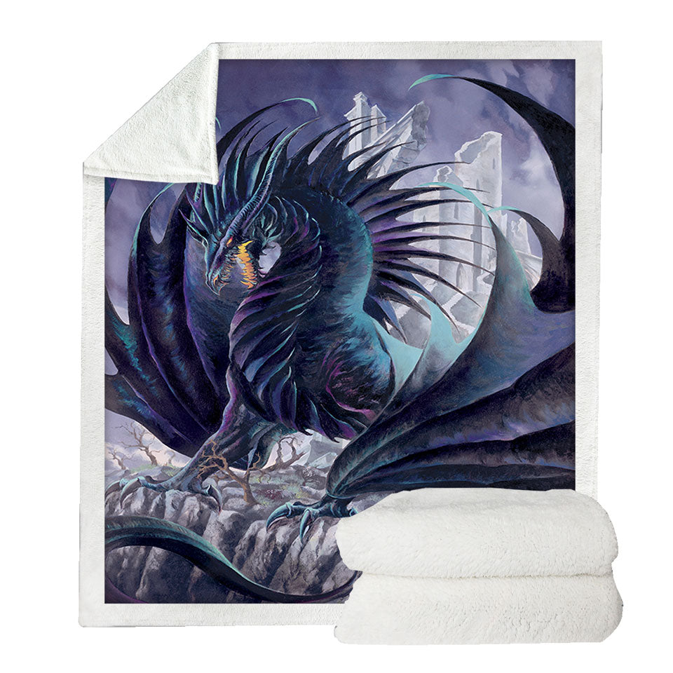 Maelstrom the Furious Scary Dragon Cool Throws