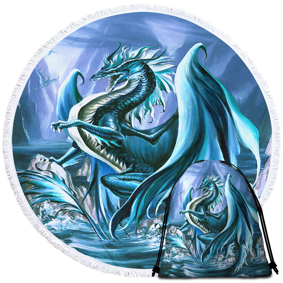 Riptide Ocean Cliffs Dragon Beach Towels with the best Design